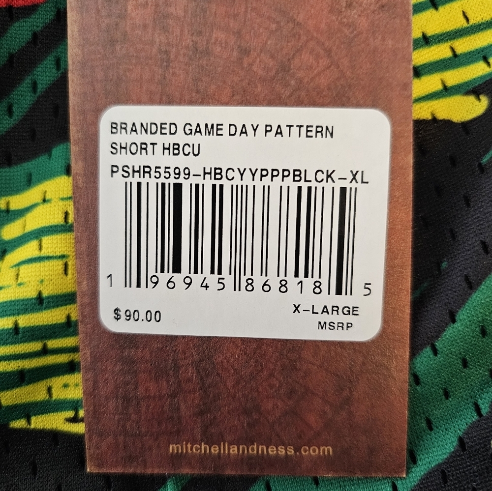 Branded Gameday HBCU Mesh Shorts - Picture 4 of 4
